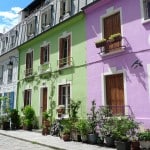 Les différentes couleurs de façades de maison