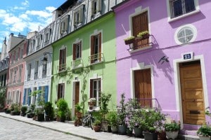 Les différentes couleurs de façades de maison