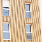 Bardage bois façade.