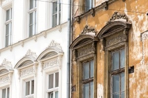 Ravalement façade maison.