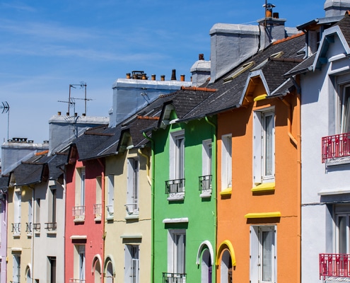 Ravaler une façade et couleur tendance